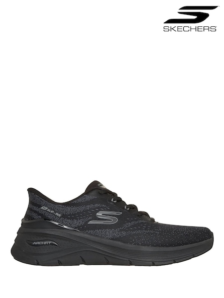 Black - Regular Skechers Arch Fit 3.0 Trainers