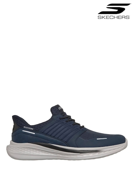 Bleu - Regular Skechers Slade Luther Trainers