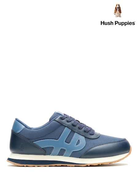 Blue - Regular Hush Puppies Seventy8 Sneaker