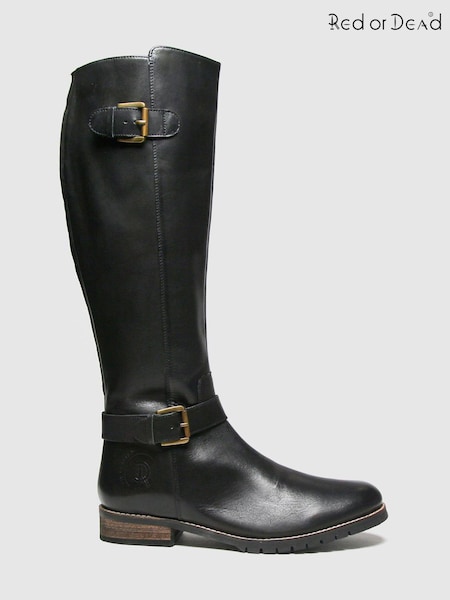Red Or Dead Rod Radley Leather Hi Leg Boots (898271) | R$ 1,085
