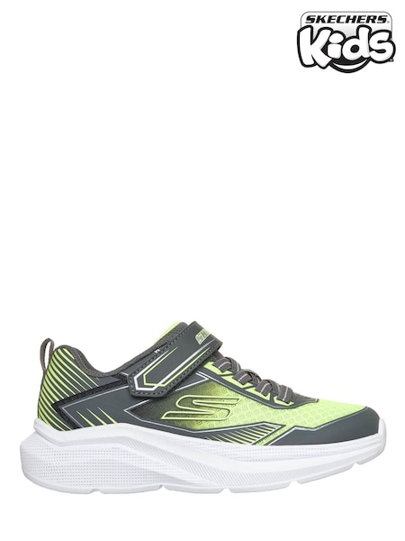 Grey - Skechers Microspec Velocity Grid-drift Trainers