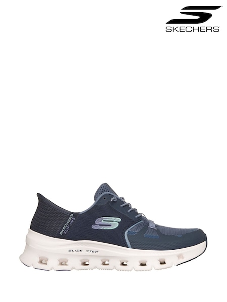 Blue - Skechers Glide-step Pro Trainers