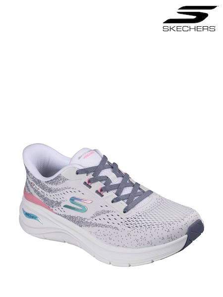 White - Regular Skechers Arch Fit 3.0 Trainers