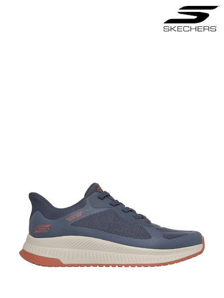블루 - Regular Skechers Bobs Sport Squad Chaos 4 Trainers