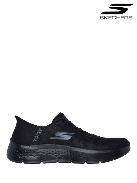 black - Skechers Go Walk Flex Mali Trainers