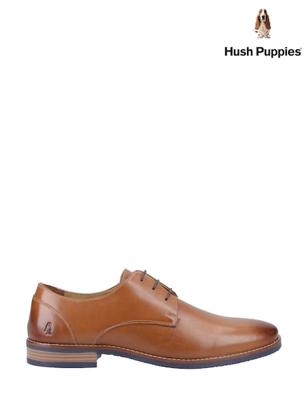 Коричневий - Regular Hush Puppies Mike Lace Up Shoes