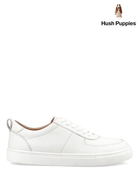 White - Regular Hush Puppies Ciro Trainers