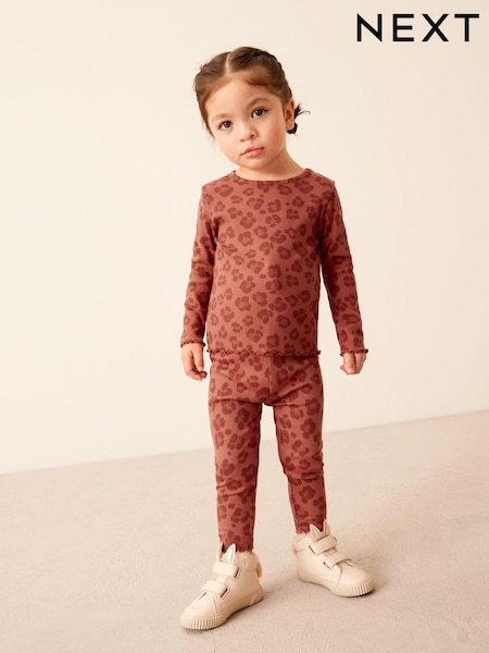 صورة حيوان - Rib Jersey Leggings (3mths-7yrs) (901790) | ‏16 د.إ.‏ - ‏ 23‏ د.إ.