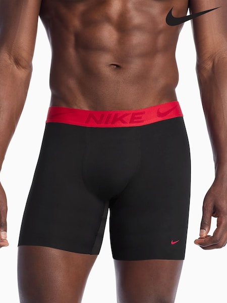Black - Regular Nike Elite Micro Long Boxers