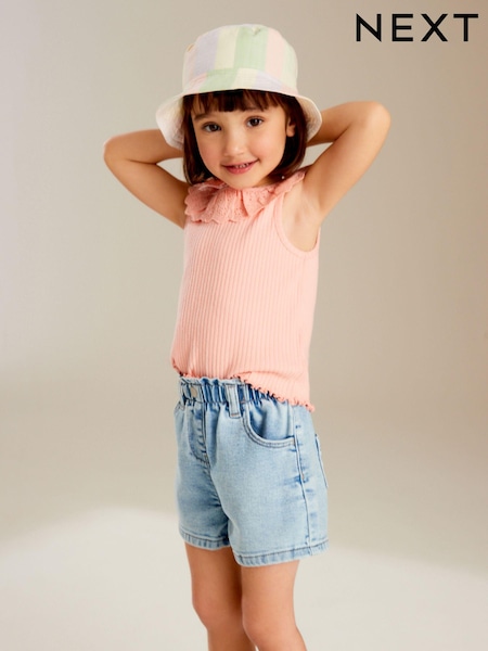 rožnata - Lace Collar Vest (3mths-7yrs) (903172) | € 4 - € 7
