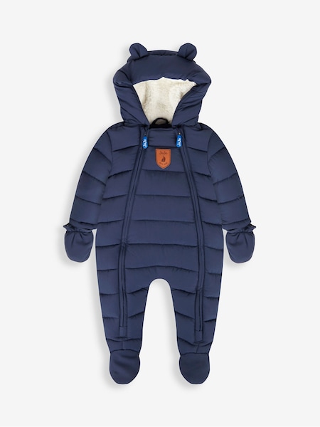 JoJo Maman Bébé Navy Puffer Pramsuit (903454) | €37