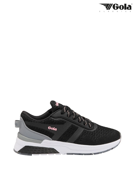 Gola Black Atomics 2 Mesh Lace-Up Ladies Training Trainers (903707) | ₪352