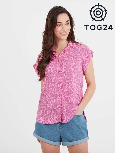 Tog 24 Pink Alston Short Sleeve Shirt (905061) | AED102