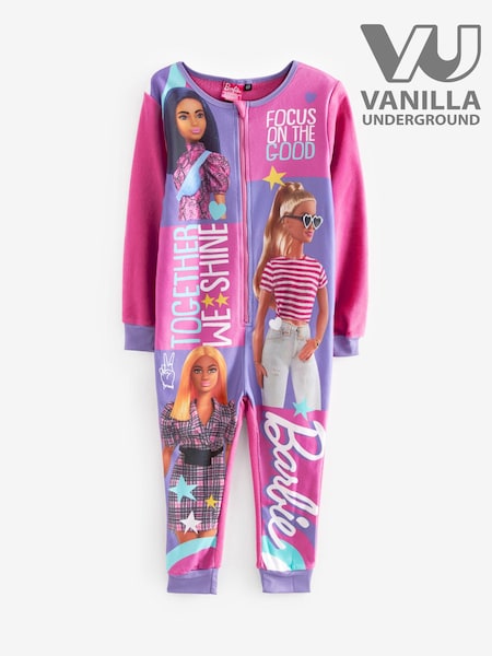 Vanilla Underground Pink Barbie Fleece Kids All-In-One (905154) | €26