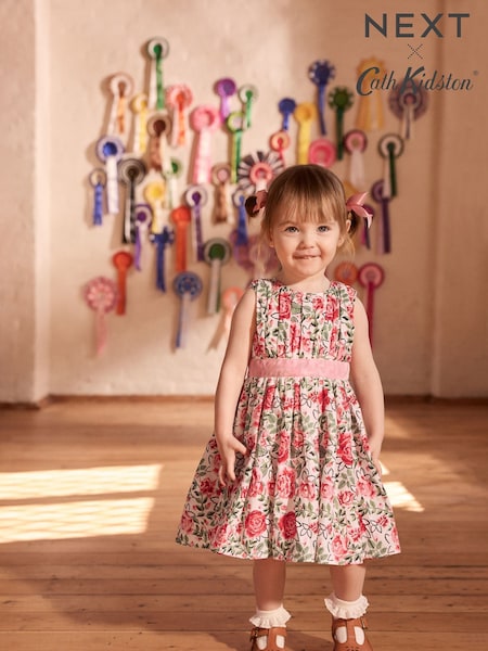 وردي - حقيبة موردة من Cath Kidston - Tie Back Party Dress (3mths-8yrs) (906149) | ‏147 د.إ.‏ - ‏ 188‏ د.إ.