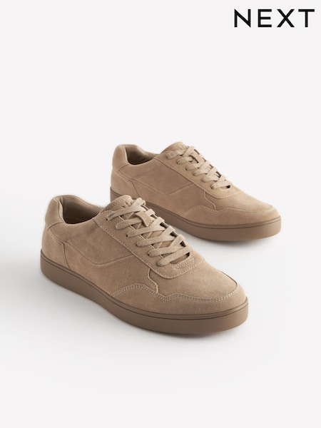 Dark Stone Suede Premium Trainers (906170) | €26