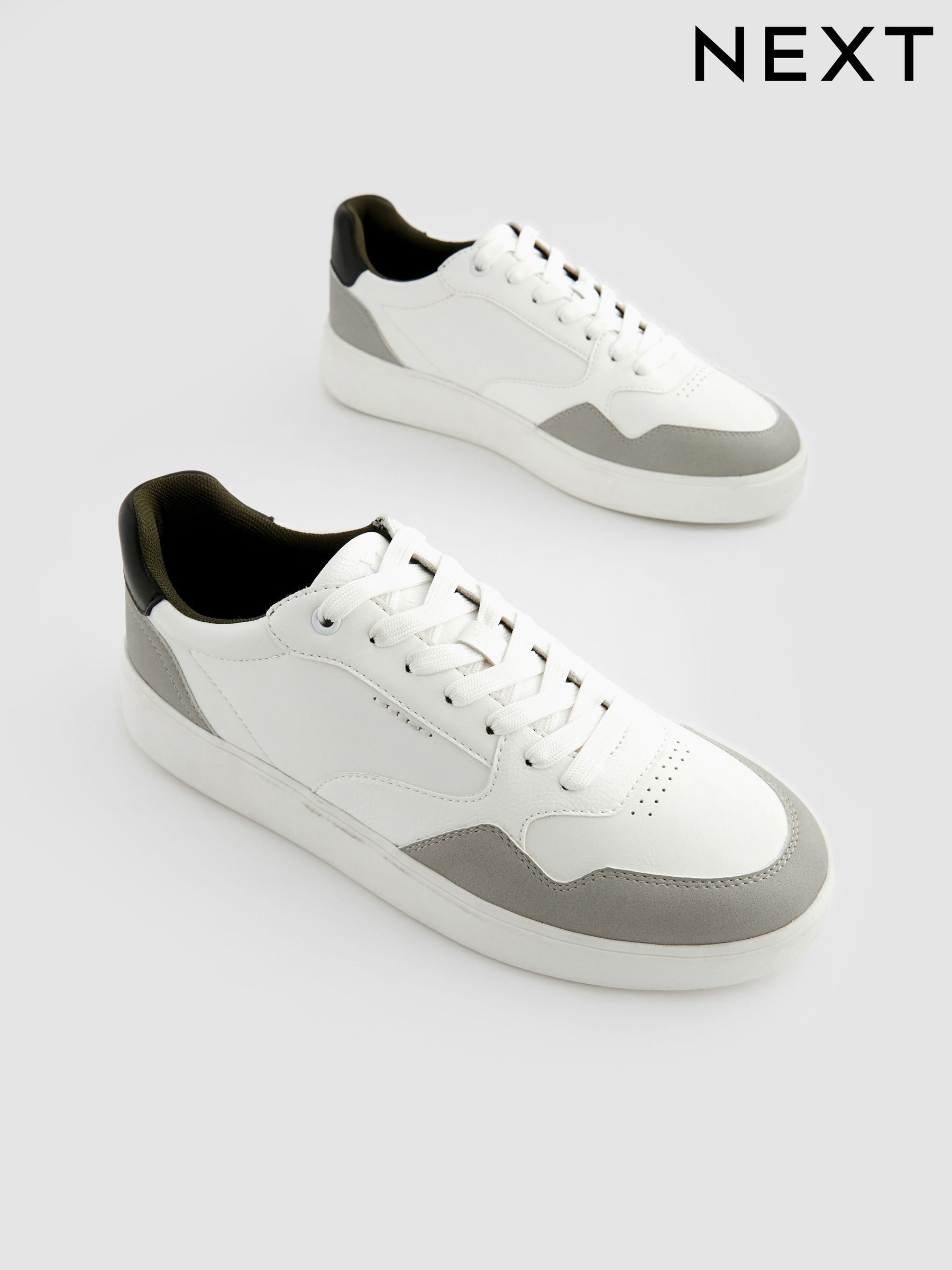 Next grey trainers clearance