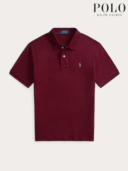 Red - Polo Ralph Lauren Pique Logo Polo Shirt
