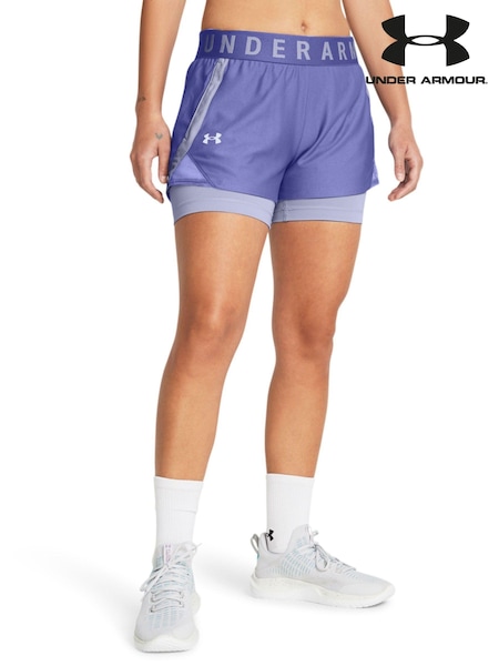 Under Armour Blue 2-In-1 Shorts (907716) | AED90