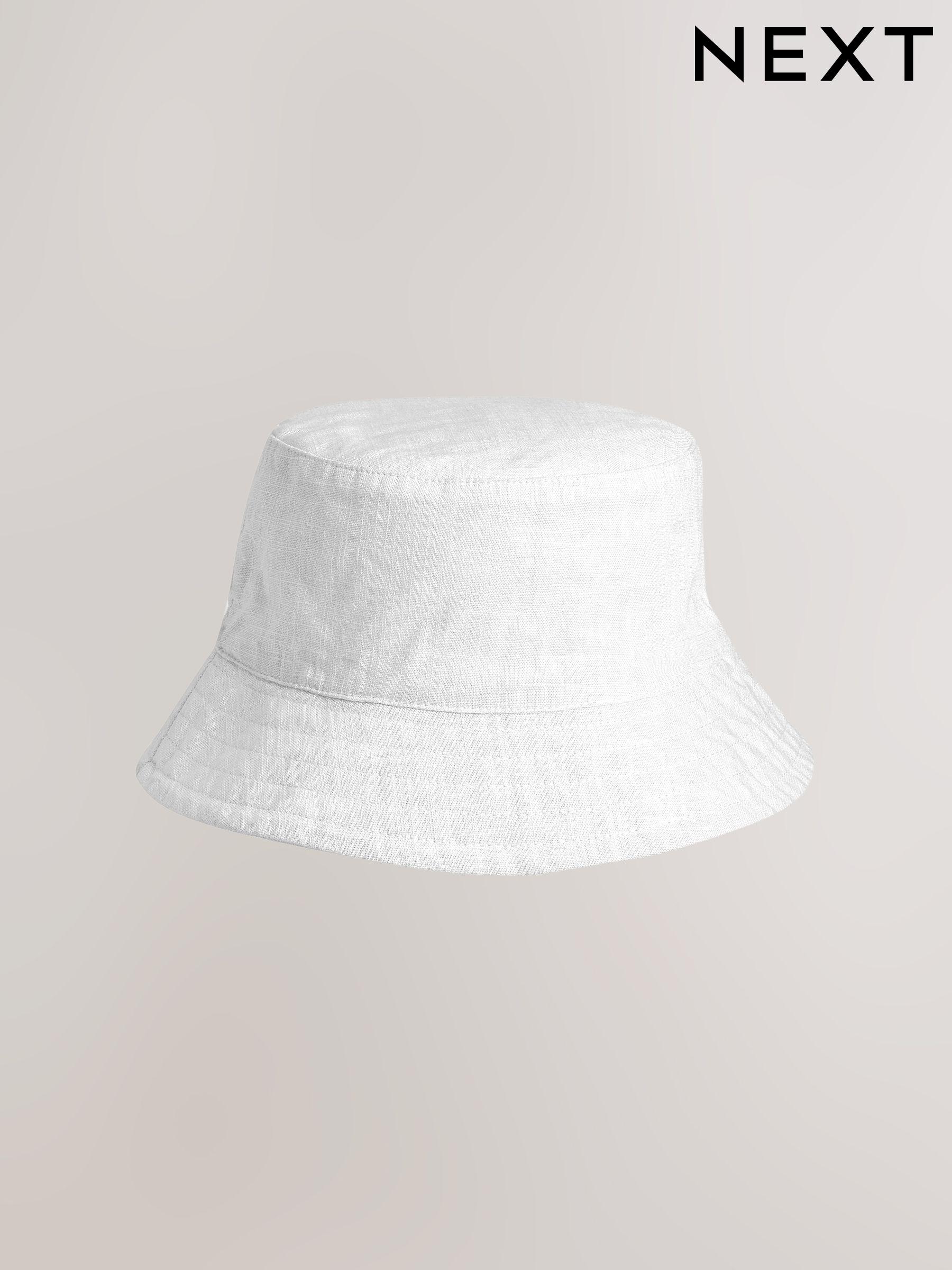Sale Hats White Bucket Accessories Next Oman