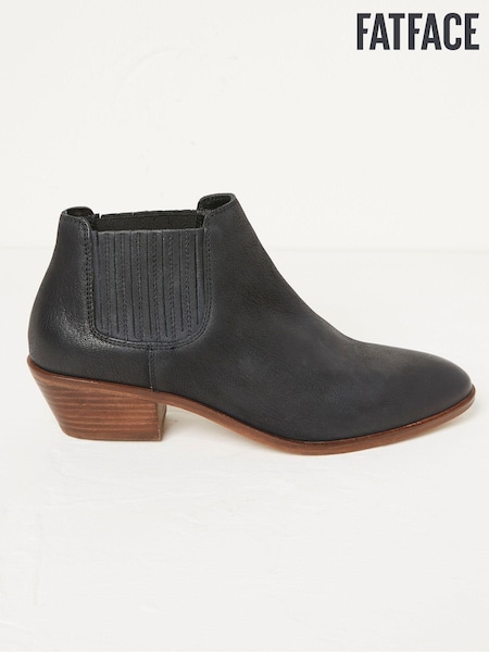 FatFace Black Western Ankle Boots (908222) | €47.50