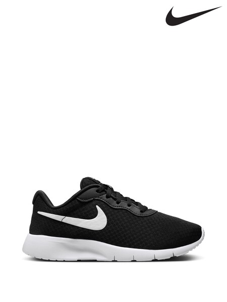 Nike Black/White Youth Tanjun GO Trainers (908716) | €20