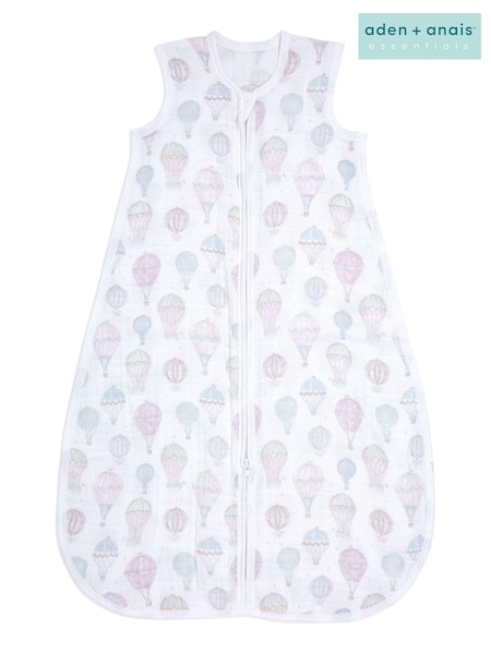 aden + anais Pink 1.0 Tog Organic Cotton Muslin Sleeping Bag (909006) | AED204