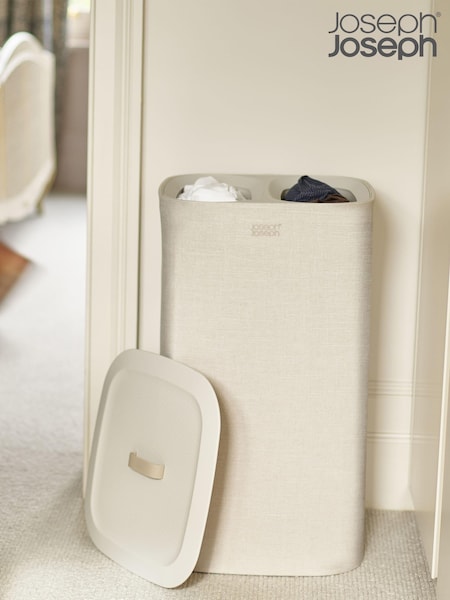 Joseph Joseph Ecru Tota 60 Litre Laundry Separation Basket (909147) | €119