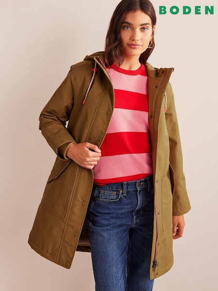 Boden Dark Brown Chiltern Parka (910403) | €108