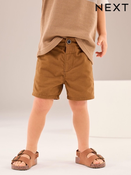 بني فاتح بني - Chinos Shorts (3mths-7yrs) (911333) | ‏36 ر.س.‏ - ‏48 ر.س.‏