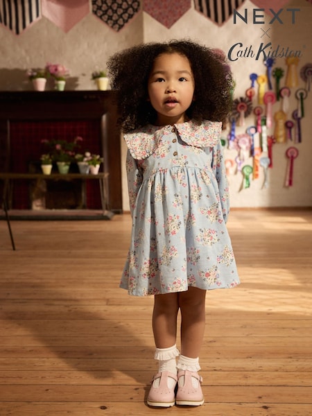 أزرق - Cath Kidston Collared Dress (3mths-7yrs) (911772) | ‏6 ر.ع.‏ - ‏7 ر.ع.‏