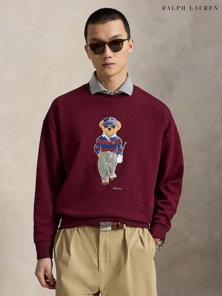 Sarkans - Regular Ralph Lauren Bear Sweatshirt