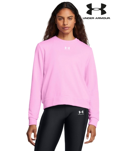 Roz - Rivalul Under Armour Terry Guler rotund Hanorac (911907) | 250 LEI