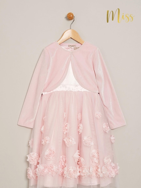 Miss Pink Dress and Cardigan 2 Piece Set (911918) | 34 €