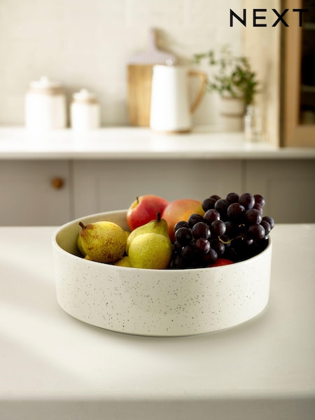 Cream Hayden Serve Bowl (912314) | 82 QAR