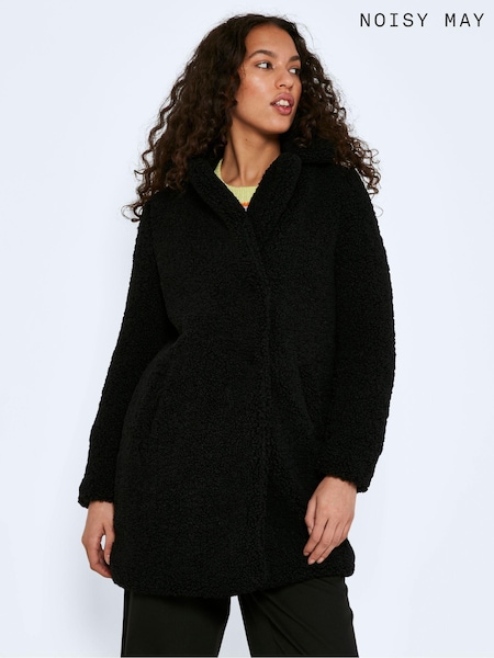 NOISY MAY Black Teddy Coat (913113) | €37