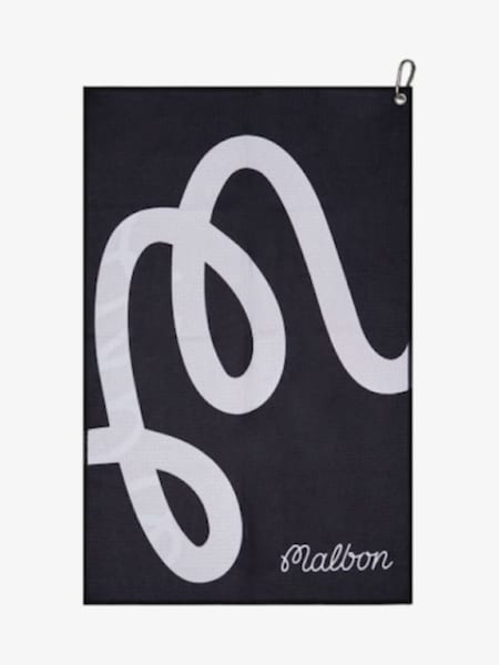 Black - Regular Malbon Golf Towel