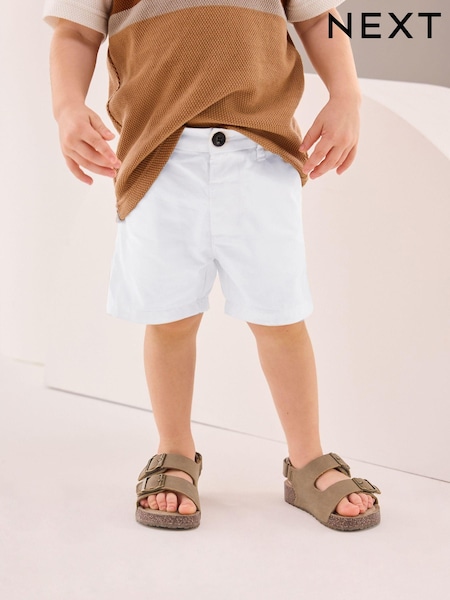أبيض - Chinos Shorts (3mths-7yrs) (914924) | ‏36 ر.س.‏ - ‏48 ر.س.‏