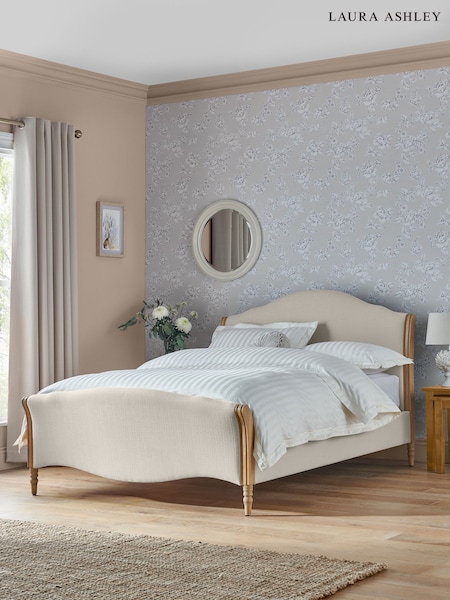 Laura Ashley Natural Sarsden Wooden And Upholstery Bed (915358) | €916 - €1,165.50