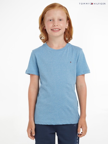Tommy Hilfiger Blue Basic T-Shirt (915674) | ₪80 - ₪91