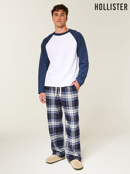 Mavi - Regular Hollister Flannel Plaid Baggy Pyjama Bottoms