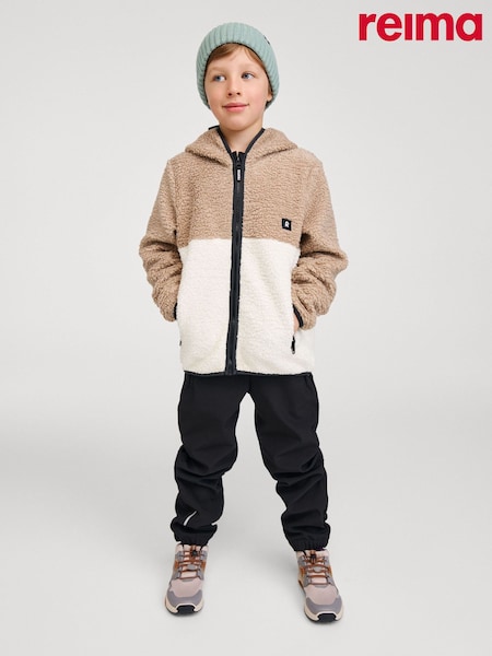 Brown - Reima Muhkea Fleece Hoodie
