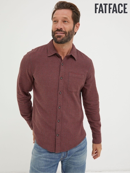 FatFace Red Glynde Grid Check Shirt (915726) | €30