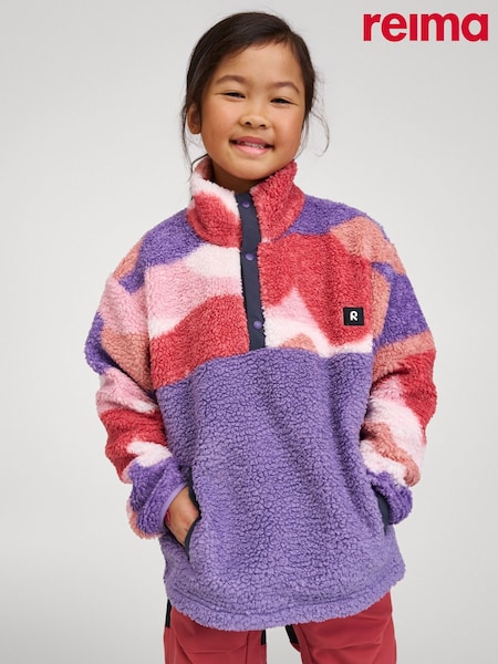 Pink - Reima Turina Fleece Sweater