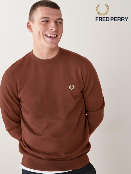 Whisky Maro - Pulover clasic Fred Perry la baza gâtului (916187) | 520 LEI