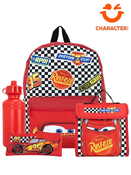 Character Red Cars 4 Pc Backpack Set (916514) | €47