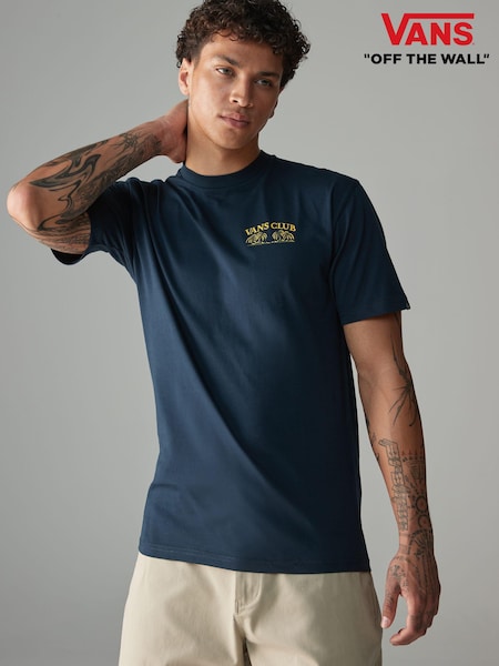 Vans Blue 100% Cotton Shore Club T-Shirt (916794) | €20