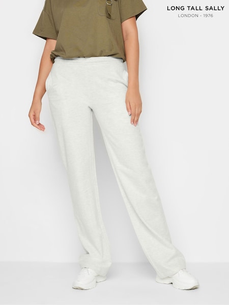Long Tall Sally White Wide Leg Joggers (917020) | R$ 275