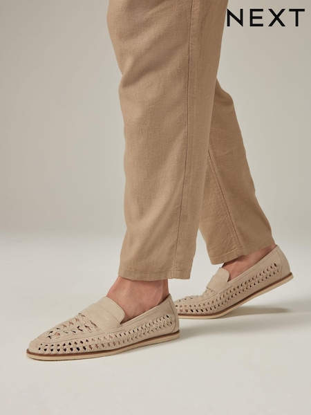 Light Stone Weave Loafers (917229) | €17.50