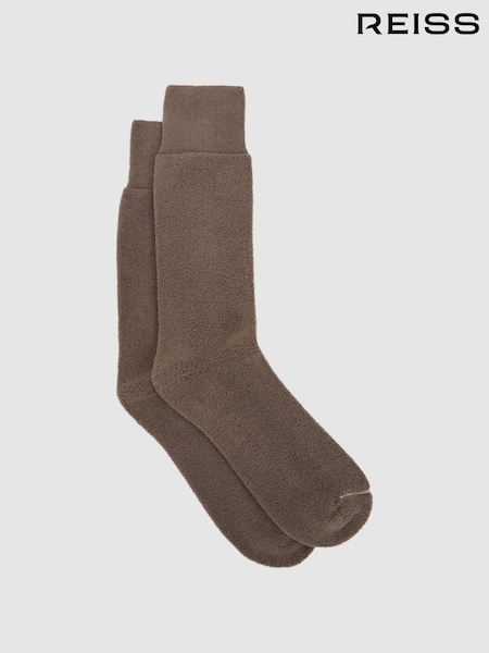 Меланжевая - Reiss Alers Cotton Blend Terry Towelling Socks (917675) | €18